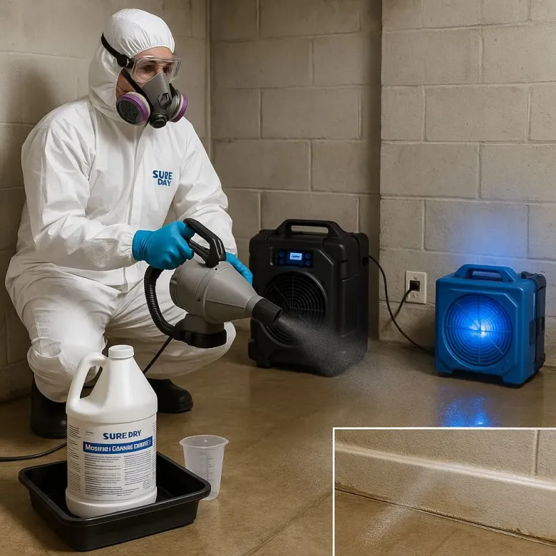 Sanitization and Odor Removal process in Marshall, IL