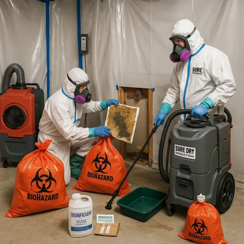 Contaminated Water Handling Protocols process in Marshall, IL