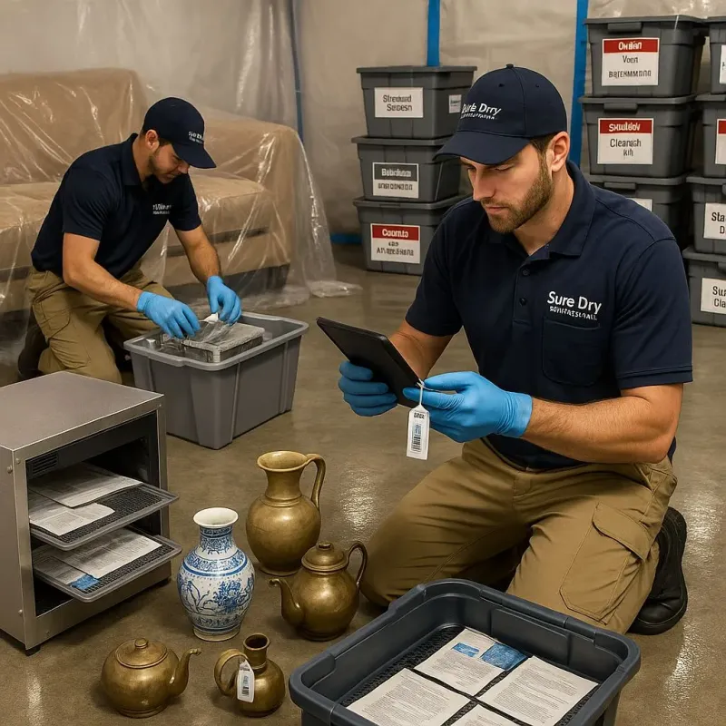 Content Protection and Restoration process in Marshall, IL