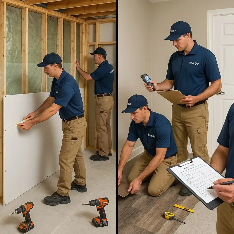 Repairs and Reconstruction process in Marshall, IL