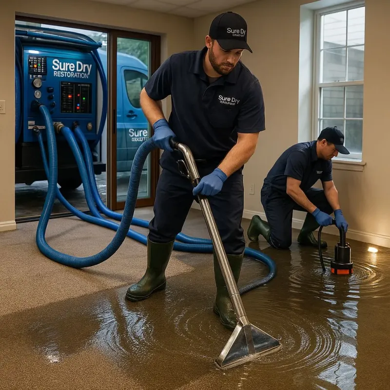 Water Extraction and Removal process in Marshall, IL